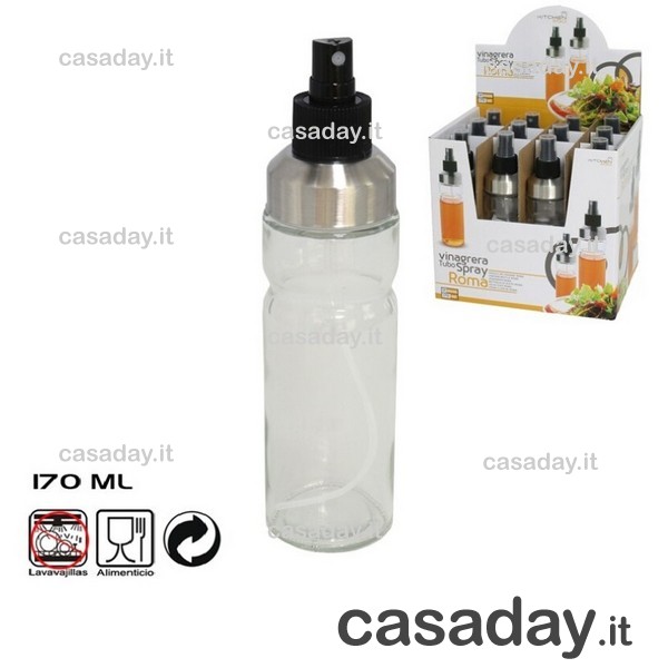 OLIERA ACETIERA SPRAY VETRO ML.170 
